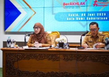 Lisa Pimpin Rakor Pimpinan Perangkat Daerah