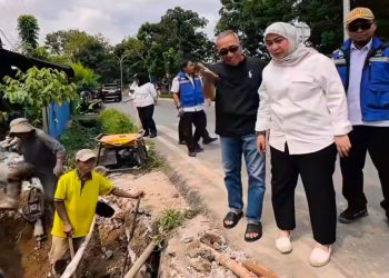 Walikota Lisa Instruksikan Percepatan Penanganan Genangan Air di Jalan A Yani