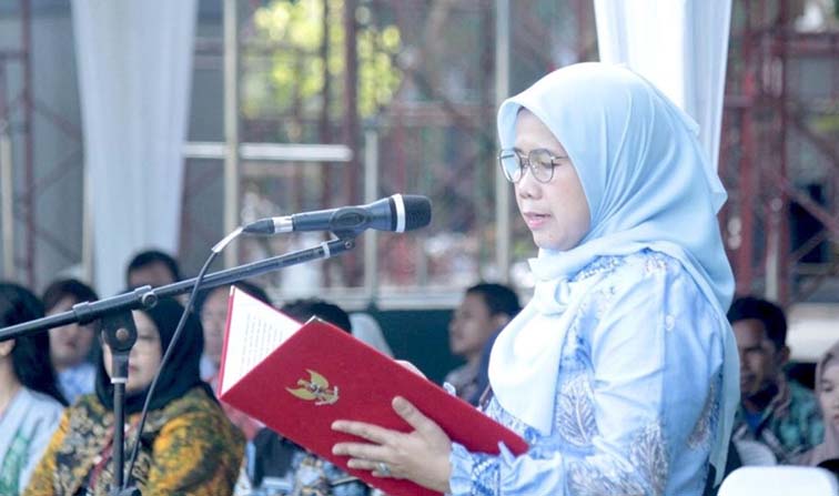 BKKBN: Kehadiran Ayah Investasi bagi Masa Depan Anak KEPALA Perwakilan Badan Kependudukan dan Keluarga Berencana Nasional (BKKBN) Provinsi Kalimantan Selatan (Kalsel) Lisna Prihantini, saat memberikan sambutan pada peringatan Hari Keluarga Nasional (Harganas) Ke-33 Tingkat Provinsi Kalsel. (Foto:mb/ant/bkkbn kalsel)