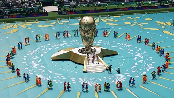 Seremoni Penutupan Piala Dunia 2026 Bertabur Bintang Penutupan Piala Dunia 2026 dipastikan akan lebih meriah dibanding seremoni pembukaan.(foto:mb/web)