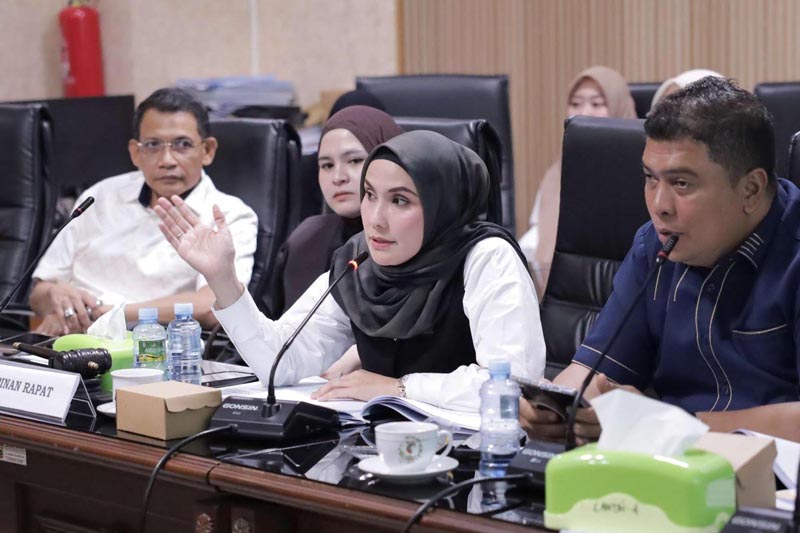 Komisi III Dorong Program ESDM dan Lingkungan Hidup Komisi III DPRD Provinsi Kalimantan Selatan menggelar rapat kerja bersama Dinas Energi dan Sumber Daya Mineral (ESDM) serta Dinas Lingkungan Hidup (DLH) Provinsi Kalimantan Selatan. (foto:mb/rds)