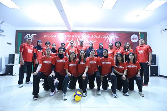 PP. PBVSI Targetkan Voli Putri Runner-up di SEA V Cup 2026 Timnas Voli Putri Indonesia.( Foto: mb/ist)