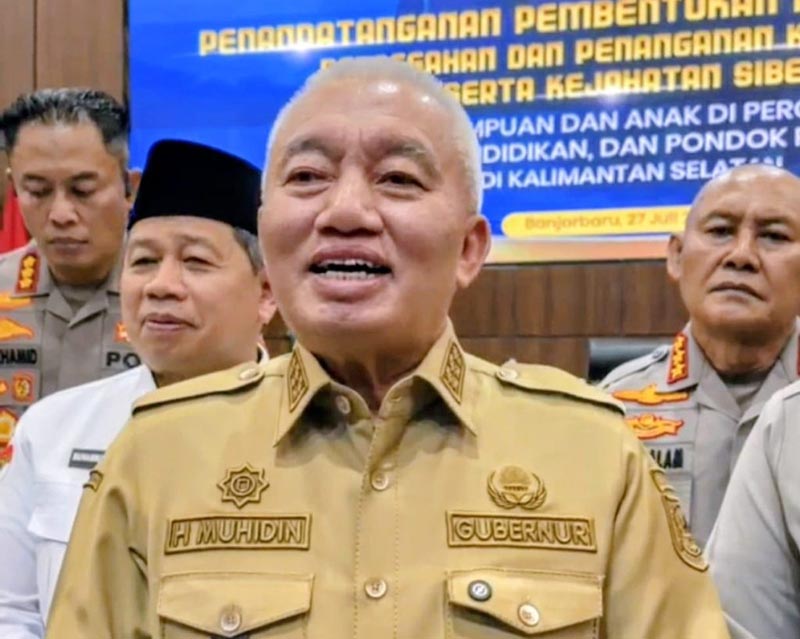 Gubernur Minta PLN Tuntaskan Perbaikan Pembangkit Listrik GUBERNUR Kalimantan Selatan H Muhidin.