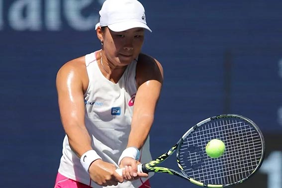 Janice Tjen dan Aldila Sutjiadi ke Perempat Final Ganda DC Open Petenis Indonesia Janice Tjen.(foto:mb/web)