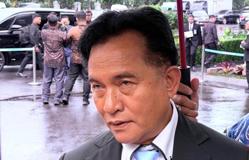 Yusril Minta Semua Elemen Jaga Kedamaian di Aceh MENKO Bidang Hukum, HAM, Imigrasi, dan Pemasyarakatan Yusril Ihza Mahendra.