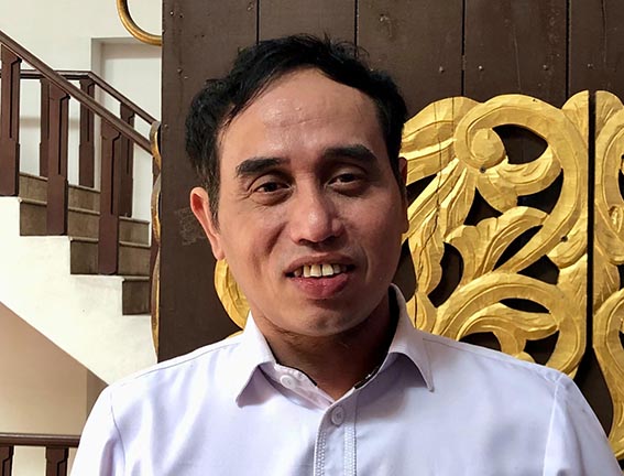 Tarif Air Limbah Pelanggan Niaga Bakal Disesuaikan DIRUT Perumda PALD Banjarmasin, Erdani. (foto:mb/ist)