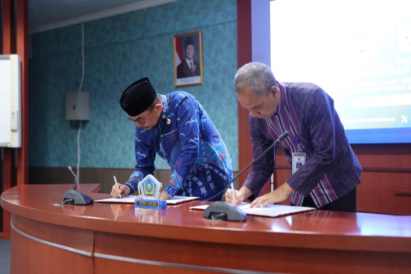 Bupati Tanah Bumbu Andi Rudi Latif Ekspose Manajemen Talenta ASN ke BKN TALENTA-Ekspose Manajemen Talenta Pemerintah Kabupaten Tanah Bumbu kepada Badan Kepegawaian Negara (BKN). (foto:mb/ist)