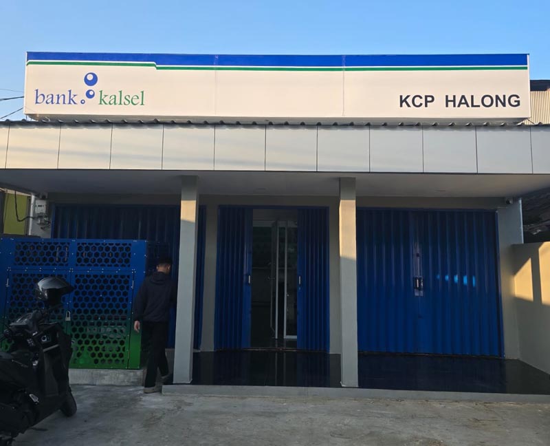Bank Kalsel resmi membuka jaringan Kantor Cabang Pembantu (KCP) Halong di Kabupaten Balangan