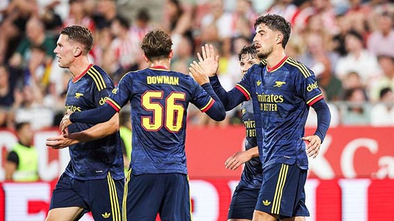Arsenal Mau Lebih Banyak Trofi Musim Ini Yakin - Kai Havertz yakin Arsenal bisa raih gelar lebih banyak musim depan.(foto:mb/web)