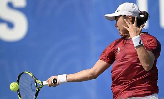 Janice Tjen Hadapi Samsonova pada Babak Pertama WTA 1000 Toronto Petenis Indonesia Janice Tjen.(foto:mb/ant)