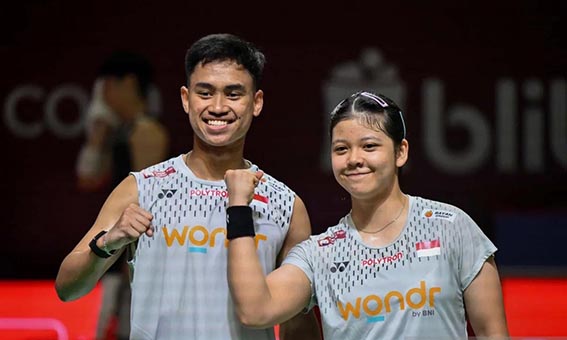 PBSI Masih Mungkin Panggil Jafar/Felisha untuk Asian Games Pebulu tangkis ganda campuran Indonesia Jafar Hidayatullah (kiri) dan Felisha Alberta Nathaniel Pasaribu.(foto:mb/ant)