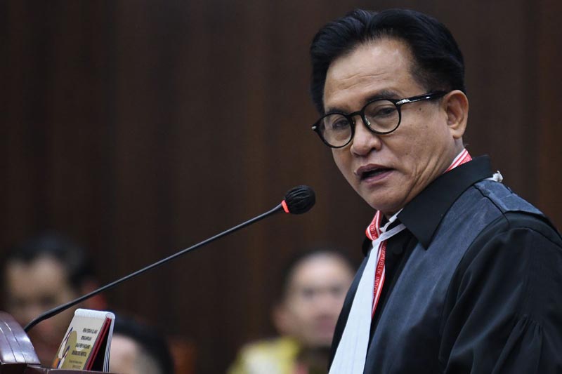 Yusril: Hukuman Mati Koruptor Diatur dalam UU MENKO Bidang Hukum, HAM, Imigrasi, dan Pemasyarakatan Yusril Ihza Mahendra.