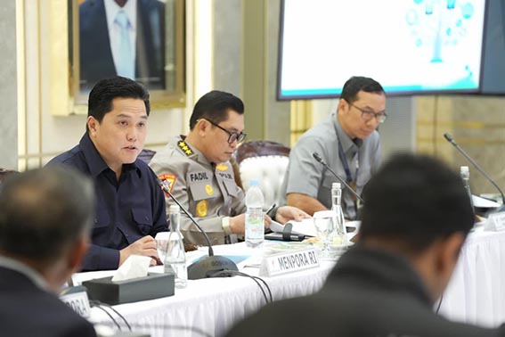 Menpora : Presiden Prabowo Dukung FIFA ASEAN Cup 2026 Menpora Erick Thohir (Foto:mb/ ist)