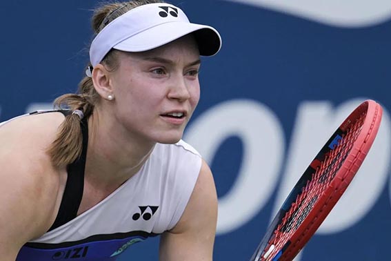 Rybakina Makin Dekat ke Puncak Peringkat Petenis Kazakhstan Elena Rybakina beraksi dalam pertandingan babak pertama US Open 2026 melawan petenis Amerika Thea Frodin di Flushing Meadows, New York, Amerika Serikat.(foto:mb/web)
