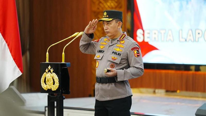 Kapolri Sebut 8 Perusahaan Sedang Diusut Terkait Karhutla KAPOLRI Jenderal Listyo Sigit Prabowo.