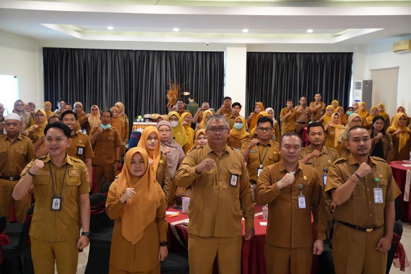 Bupati Tanah Bumbu Dorong BLUD Berinovasi untuk Tingkatkan Pelayanan Publik SUMBER DAYA MANUSIA-Workshop Peningkatan Kapasitas Sumber Daya Manusia (SDM) BLUD, Selasa (8/9/2026) di Batulicin. (ist)
