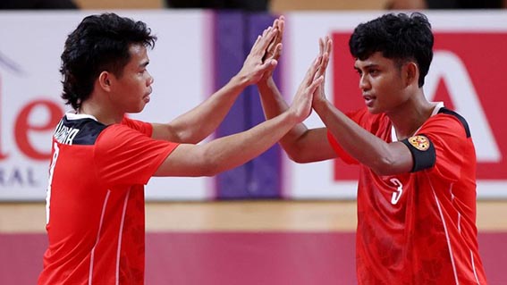 Sepak Takraw ke Semifinal Usai Gebuk Korea 3-0 Ilustrasi tim sepak takraw Indonesia.(foto;mb/web)