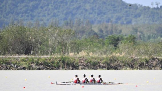 Indonesia Rebut Perak Ke-3 dari Rowing Ilustrasi rowing indonesia.(foto:mb/ant)