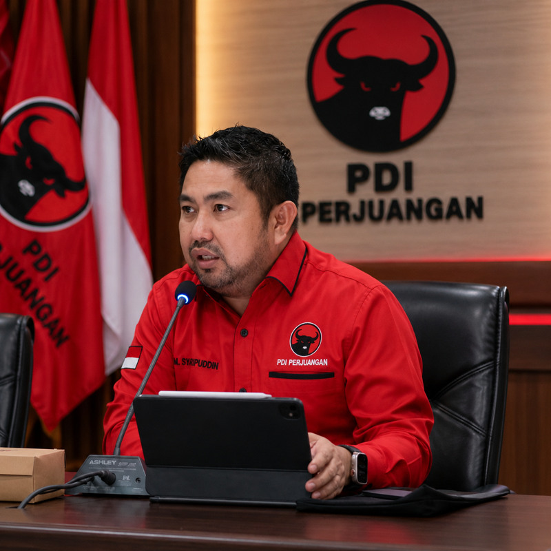 PDI Perjuangan Dorong Kalsel Kurangi Ketergantungan pada Batu Bara Ketua DPD PDI Perjuangan Kalimantan Selatan, H.M. Syaripuddin