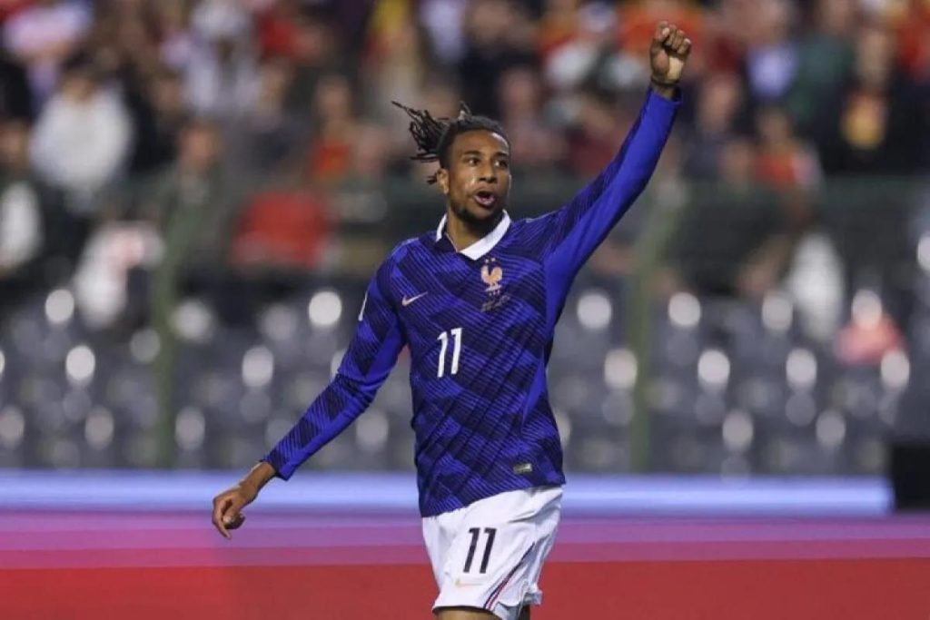 Michael Olise mencetak satu-satunya gol saat timnas Prancis menang atas Belgia dalam matchday kedua UEFA Nations League 2026/27 di Stadion Roi Baudouin pada Senin (28/9).(foto:mb/web)
