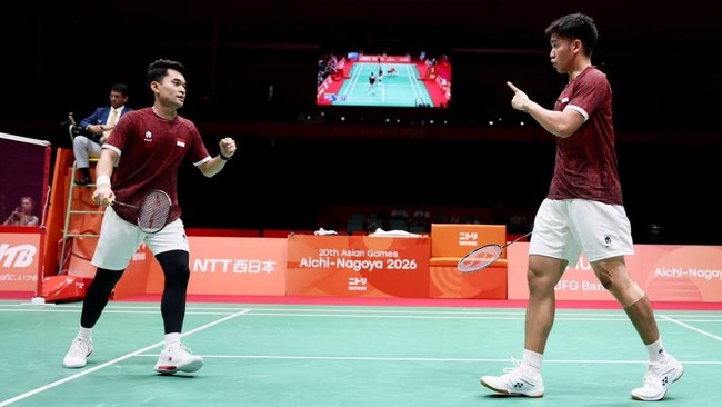 Leo/Daniel Juara, Sumbang Emas ke-3 Indonesia Leo/Daniel merebut medali emas Asian Games 2026.(Foto:mb/ Arsip PBSI)