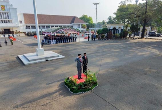 Pemko Banjarbaru Gelar Peringatan Hari Kesaktian Pancasila PEMERINTAH Kota Banjarbaru menggelar Upacara Peringatan Hari Kesaktian Pancasila Tahun 2026.(foto:mb/ist)