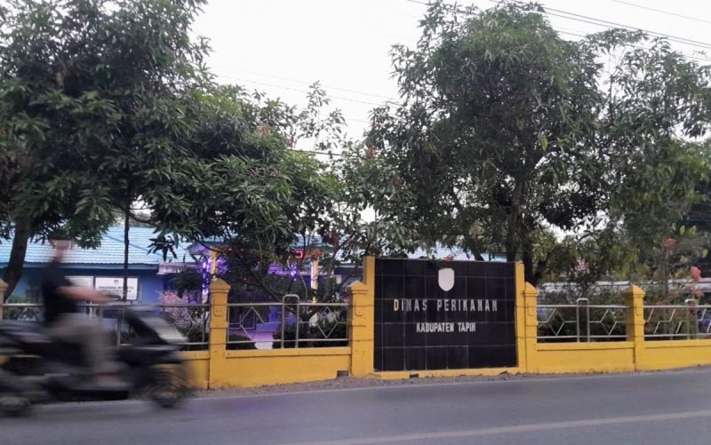 Kemarau tekan budidaya ikan di Tapin DINAS PERIKANAN-Suasana Kantor Dinas Perikanan Kabupaten Tapin di Rantau, Provinsi Kalimantan Selatan.{{ant}}