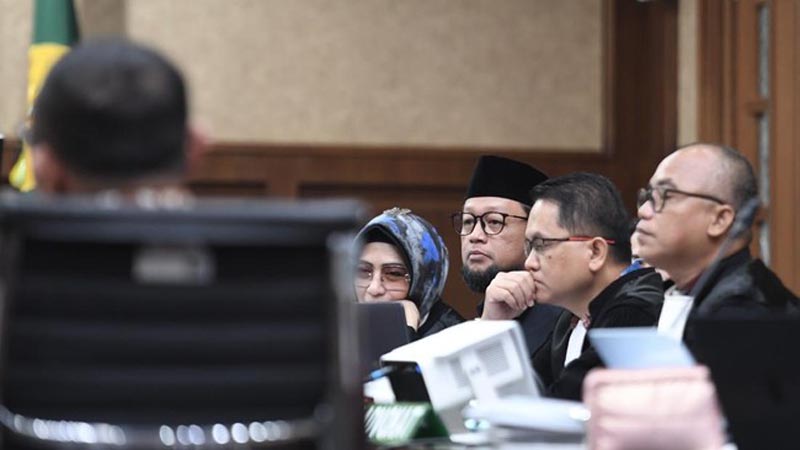 Sandi ‘DPR Minta Kopi’ Muncul di Sidang Korupsi Haji SIDANG kasus kuota haji yang menghadirkan sejumlah saksi. Dalam persidangan ini terungkap ada dugaan aliran uang ke DPR.