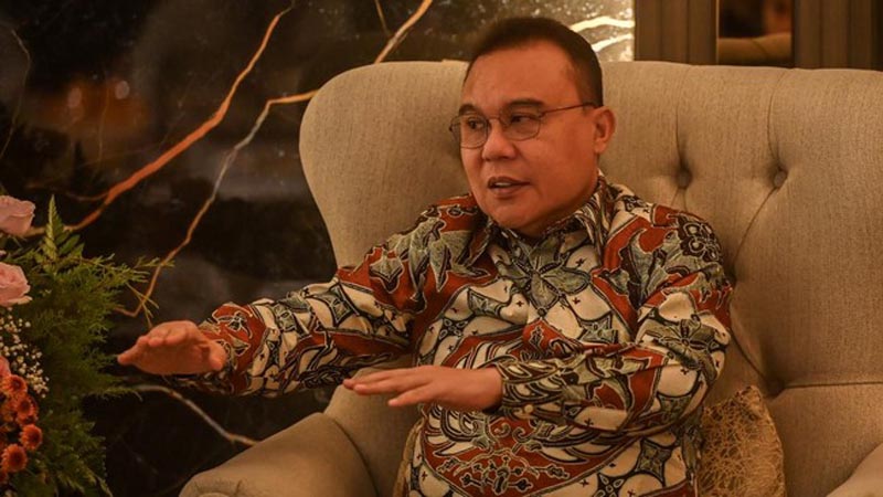 Pimpinan DPR Hormati Putusan MK WAKIL Ketua DPR Sufmi Dasco Ahmad.