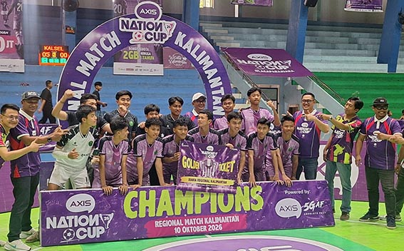 MAN 2 Samarinda Raih Gelar Juara Regional Kalimantan MAN 2 Samarinda juara pada Final Regional AXIS Nation Cup (ANC) 2026 Kalimantan di Kota Banjarmasin.( Foto:mb/ rds)
