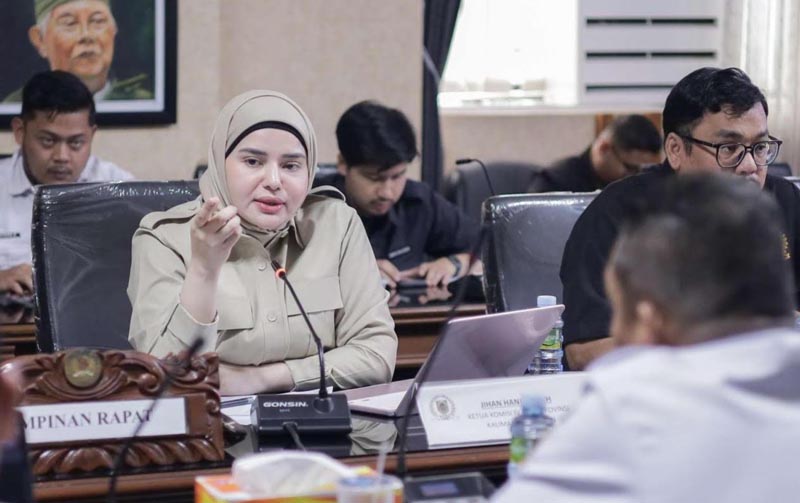Jihan Dorong Anggaran Sosial 2027 Tepat Sasaran Komisi IV DPRD Provinsi Kalimantan Selatan rapat dengan Dinas Sosial Provinsi Kalsel.rds