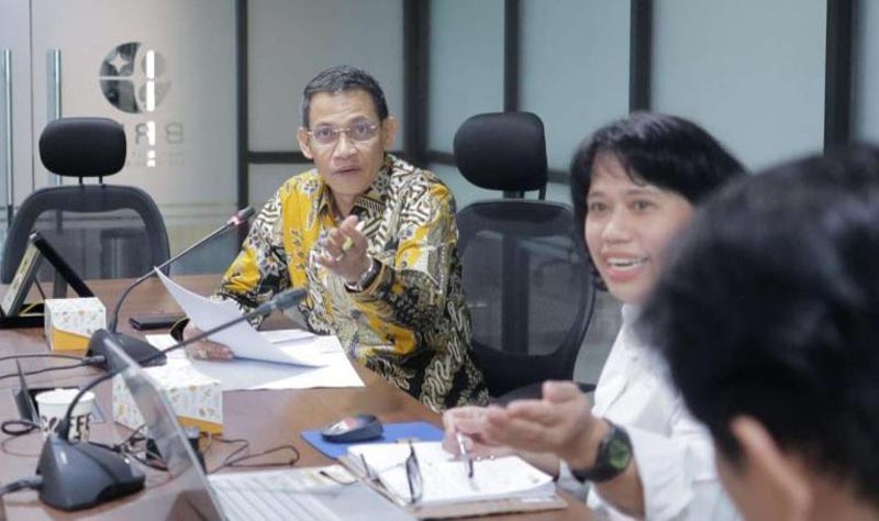 Komisi III Gandeng BRIN Perkuat Riset untuk Kebutuhan Daerah pertemuan konsultasi dan koordinasi Komisi III DPRD Kalsel bersama BRIDA Kalsel dengan BRIN di Jakarta.ist