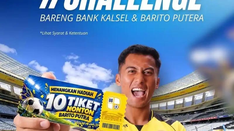 Dukung Barito Putra melalui pantun kreatif dapatkan 10 tiket Dukung Barito Putra melalui pantun kreatif dapatkan 10 tiket .ist