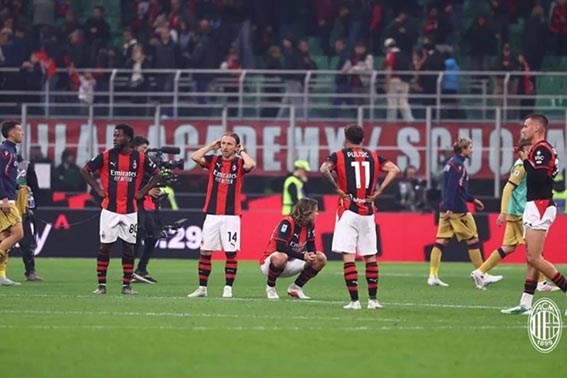AC Milan Kalah 2-4 dari Bologna Kalah - AC Milan kalah 2-4 dari Cagliari dalam lanjutan Liga Italia 2026/27 di San Siro pada Rabu (28/10), waktu setempat.( Foto: mb/ACMilan.com)